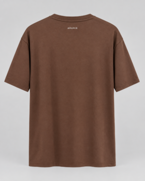 CAMISETA ARAMIS MARROM 2X COMFORT EM MALHA PRIMA CHINESA – TAMANHO G