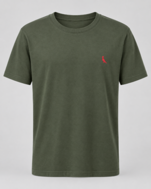 CAMISETA RESERVA VERDE-MILITAR EM MALHA PRIMA CHINESA – TAMANHO M
