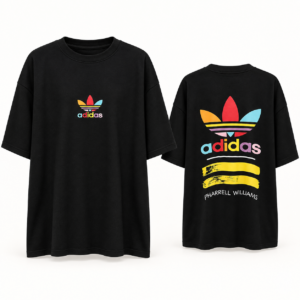 Camiseta Adidas x Pharrell Williams Oversized Suedine Pro Preta – GG