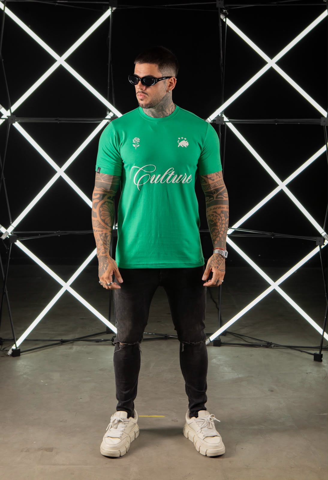 T-Shirt Effel Culture Verde – Tamanho P - Imagem 3