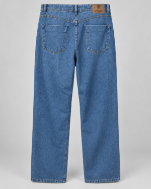 Calça Jeans DGN Baggy Azul Médio – Tamanho 44