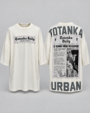T-Shirt Oversized Totanka Daily Dreamer Off-White – Tamanho GG