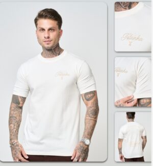 T-Shirt Oversized Totanka Fashion Series Floral Off-White – Tamanho G