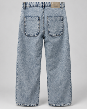 Calça Jeans Denim & Co Baggy Division Blue – Tamanho 44