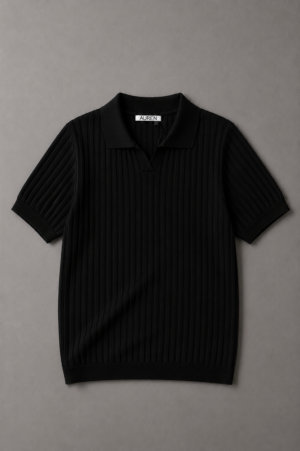 Polo Bali Tricô Auren – Preta