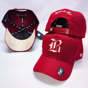 Boné Black.Co B Vermelho — Aba Curva